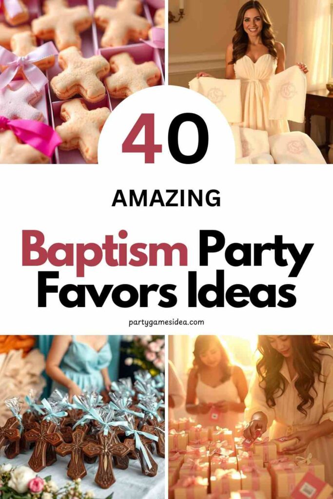 Baptism Party Favors Ideas