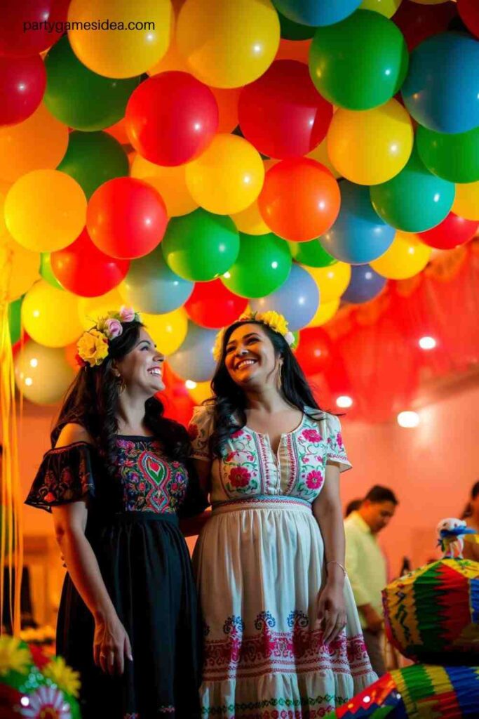 Brightly Colored Balloons