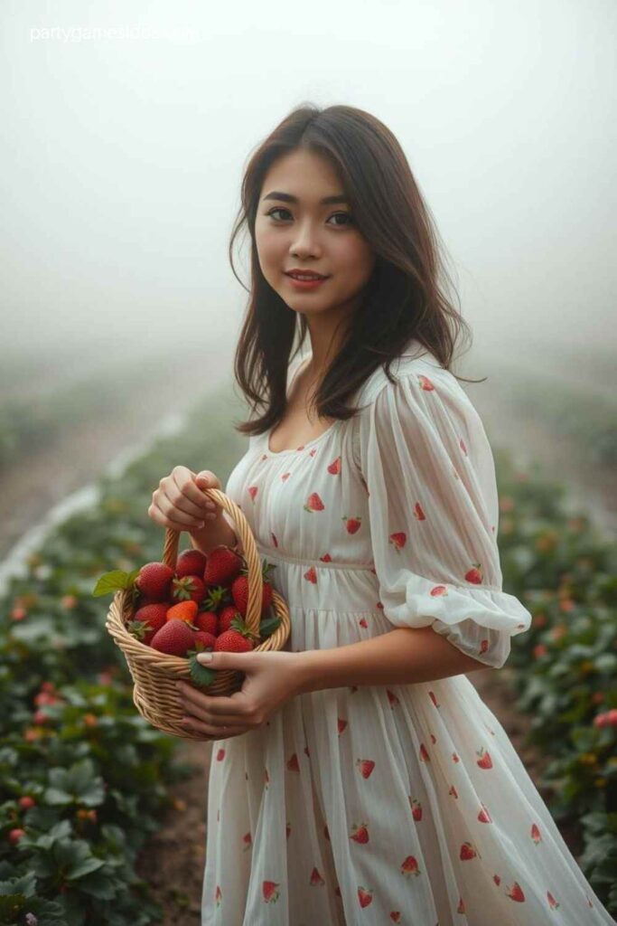 Freshly Picked Strawberries