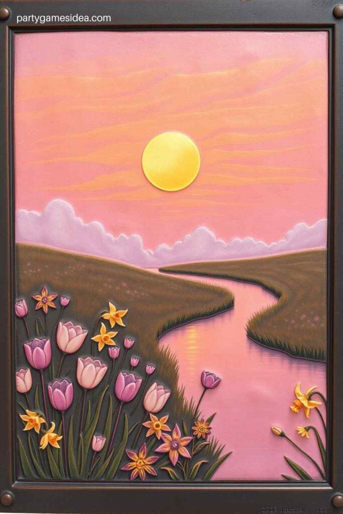 Pastel Spring Sunset