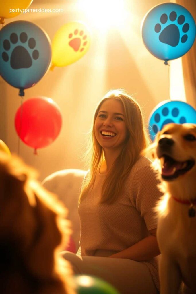 Paw Print Balloons