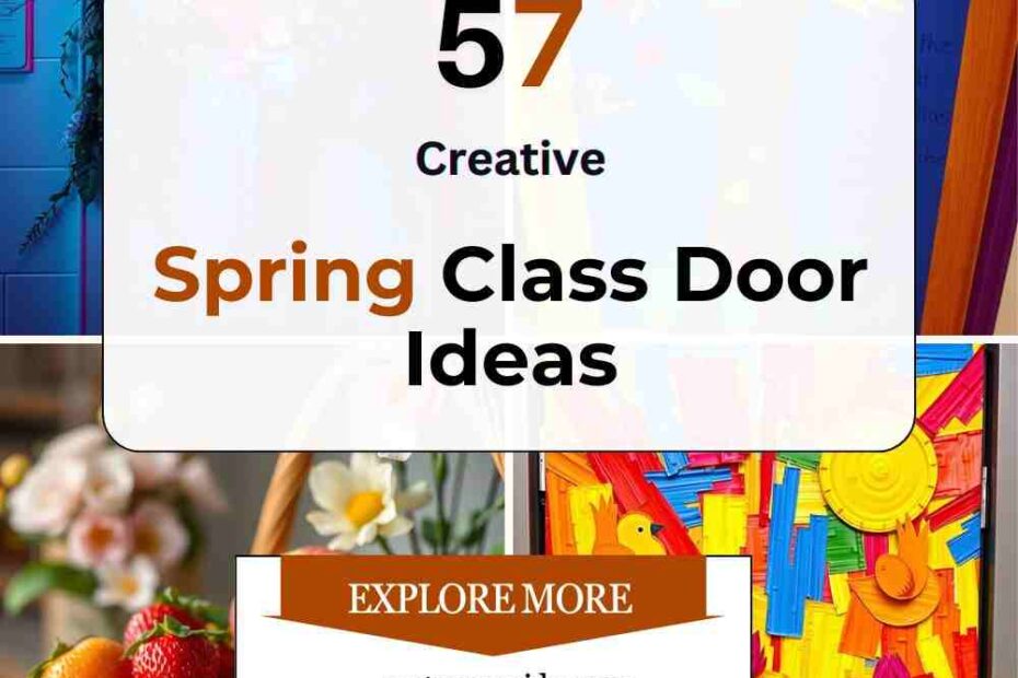 Spring Class Door Ideas