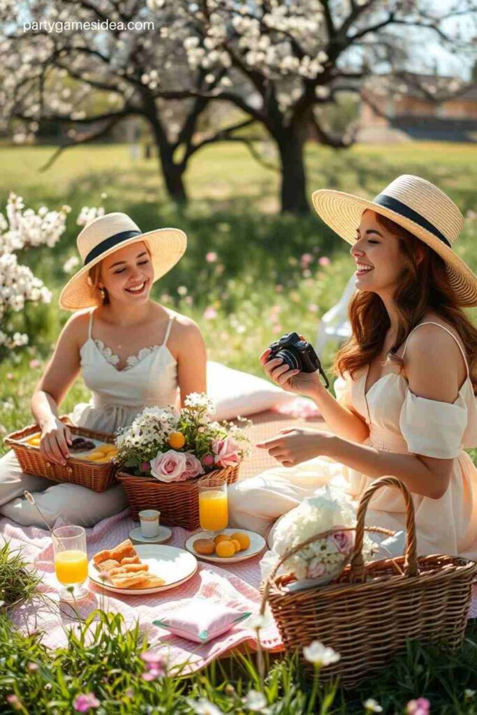 Spring Picnic Setup