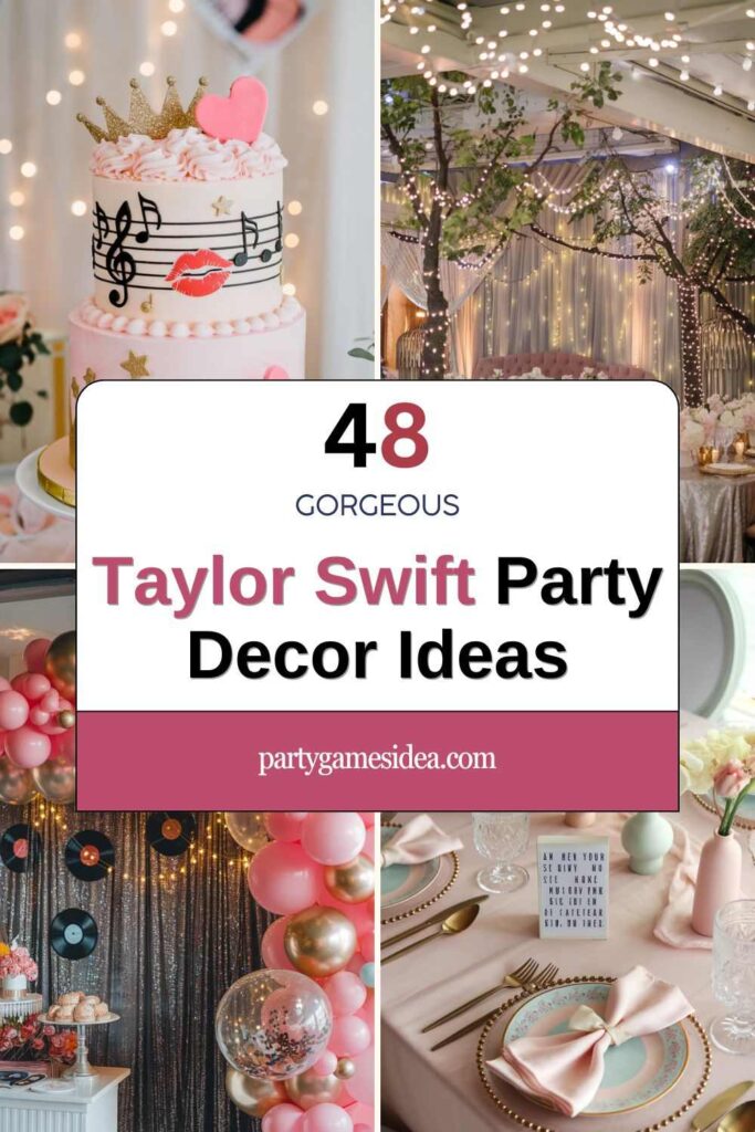 Taylor Swift Party Decor Ideas