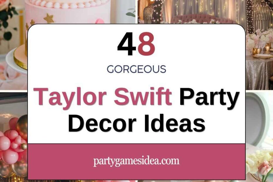 Taylor Swift Party Decor Ideas