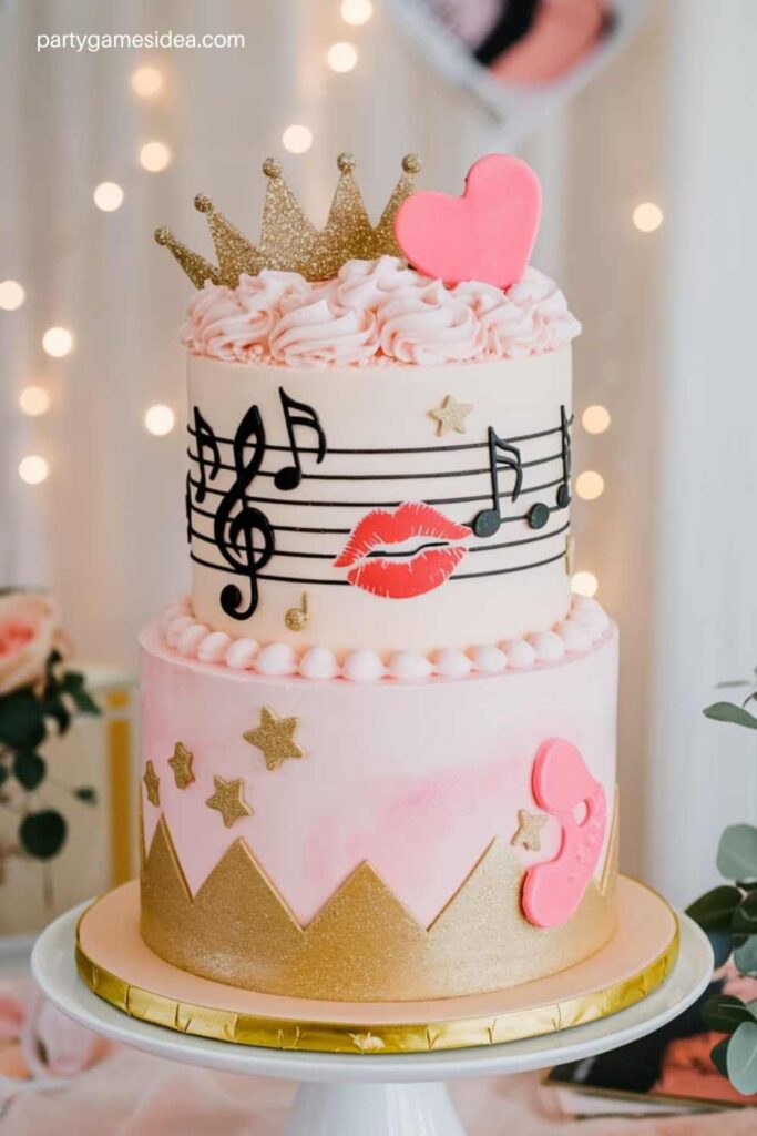 Taylor Swift-Themed Cake