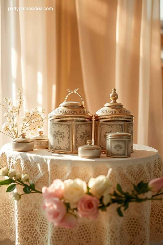 Tea Caddy Display