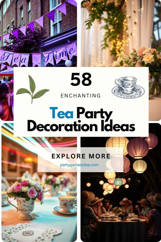 Tea Party Decoration Ideas